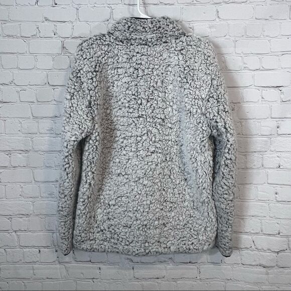 PINK - Victoria's Secret Quarter Zip Pullover size small grey - Picture 10 of 10